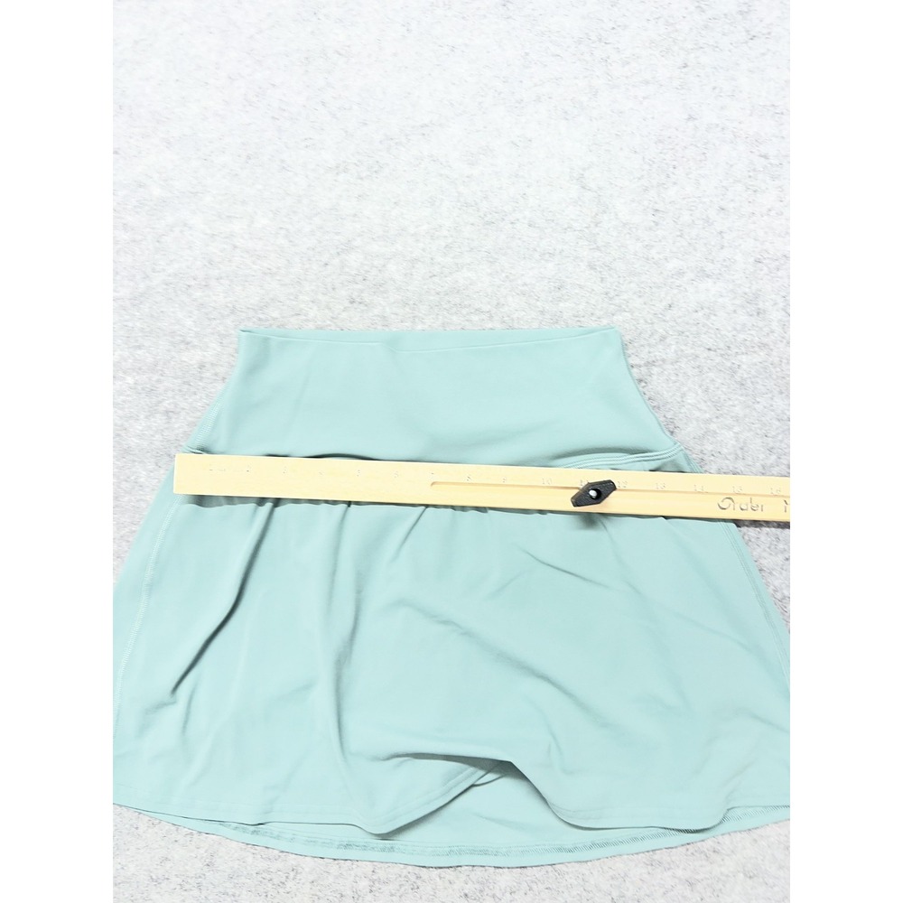 Lululemon Align High Rise Skirt Womens 6 Green Athletic Lined Tennis LW8ALWS - Picture 4 of 8